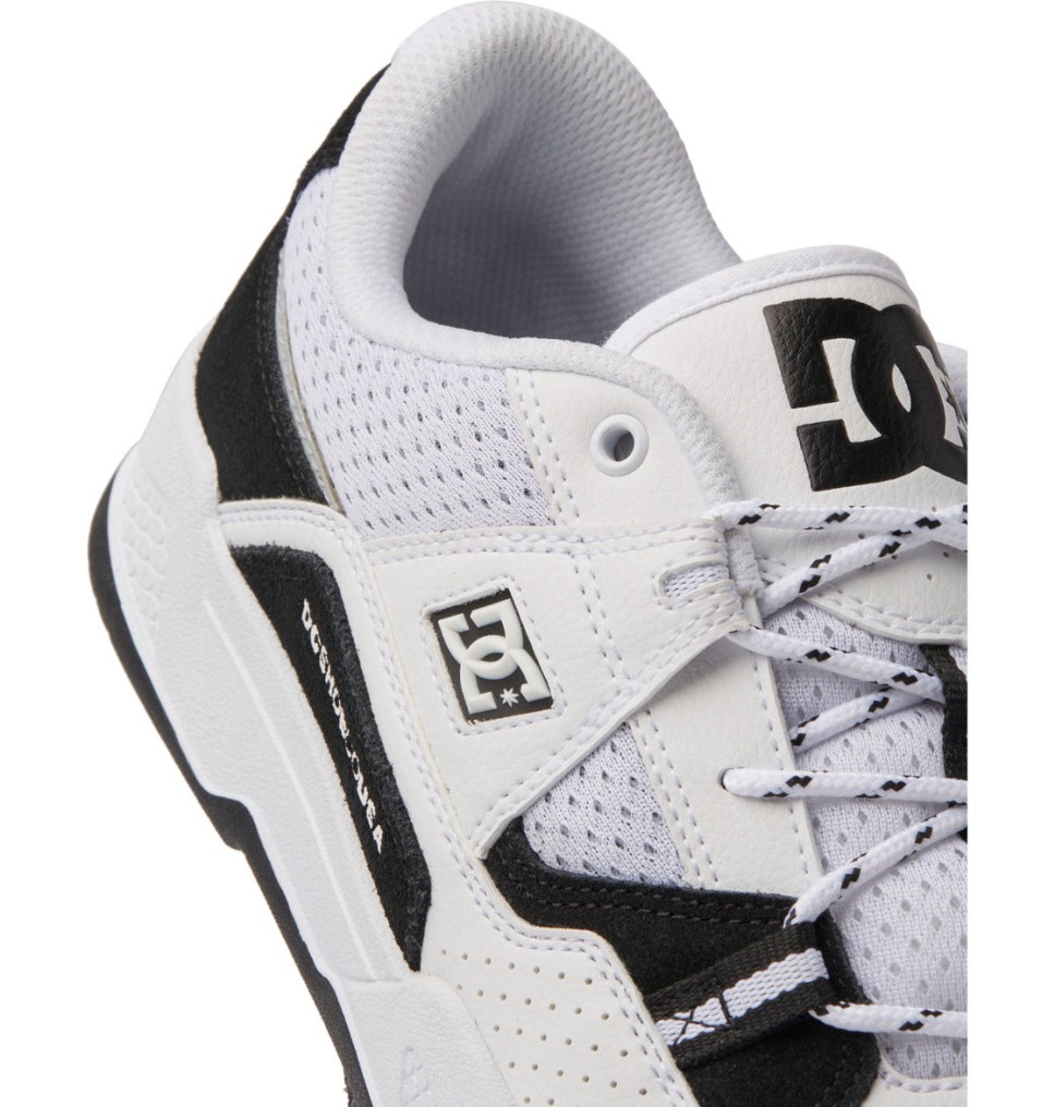 Basket DC Shoes France Construct Noir Blanche Homme | INW-3225215