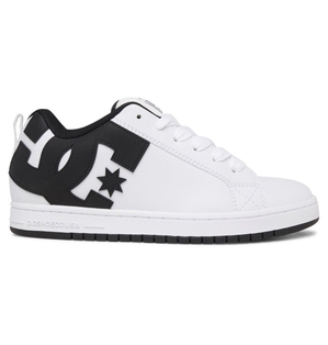 Basket DC Shoes France Court Graffik Blanche Noir Homme | KAA-2247245