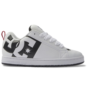 Basket DC Shoes France Court Graffik Blanche Noir Homme | LJV-9349088