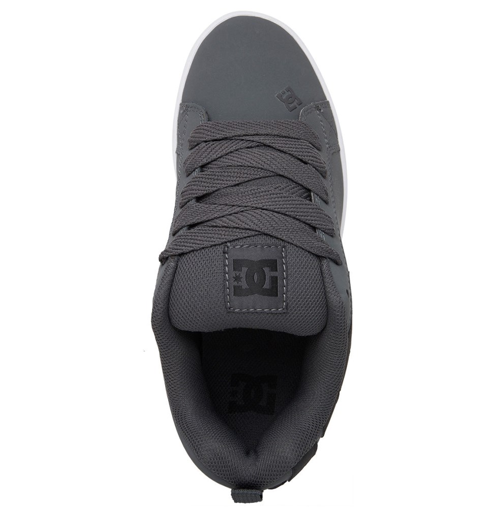 Basket DC Shoes France Court Graffik Grise Noir Blanche Homme | AOK-5099185