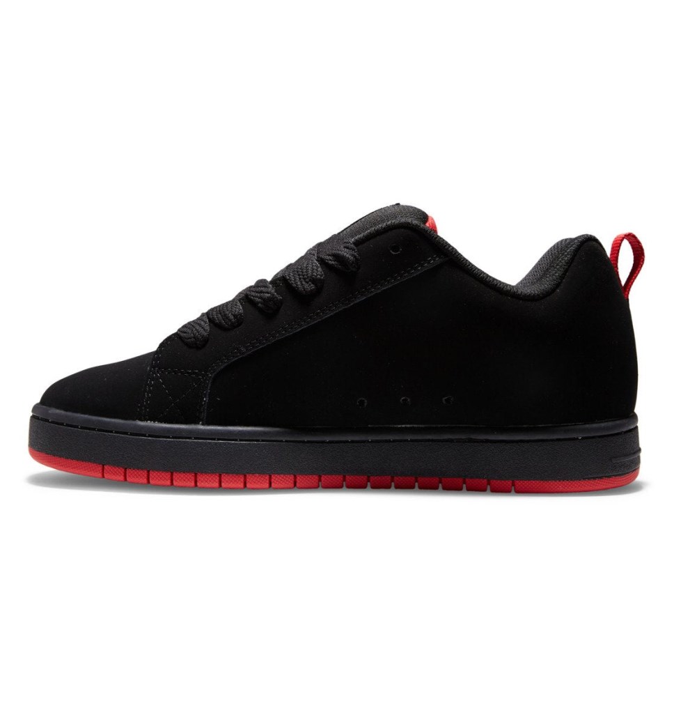 Basket DC Shoes France Court Graffik Noir Grise Rouge Homme | UNF-8585702