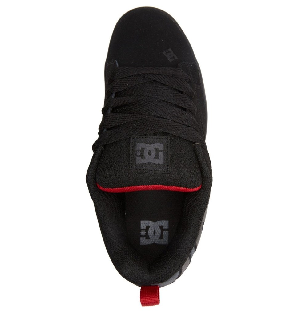 Basket DC Shoes France Court Graffik Noir Grise Rouge Homme | UNF-8585702