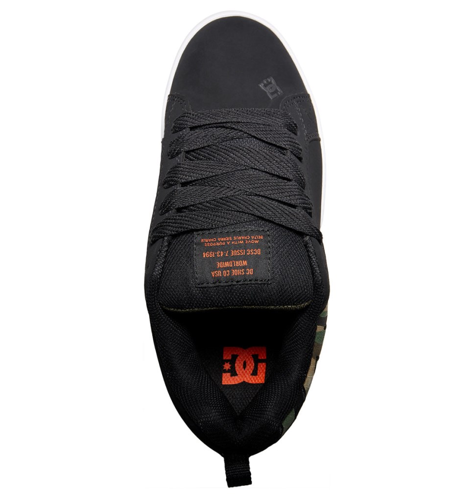 Basket DC Shoes France Court Graffik Noir Homme | CCS-9180010