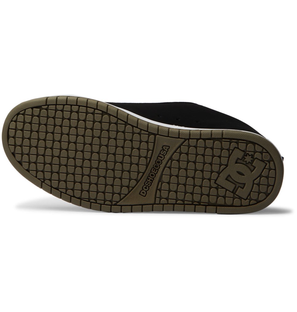 Basket DC Shoes France Court Graffik Noir Vert Homme | HOH-8376150