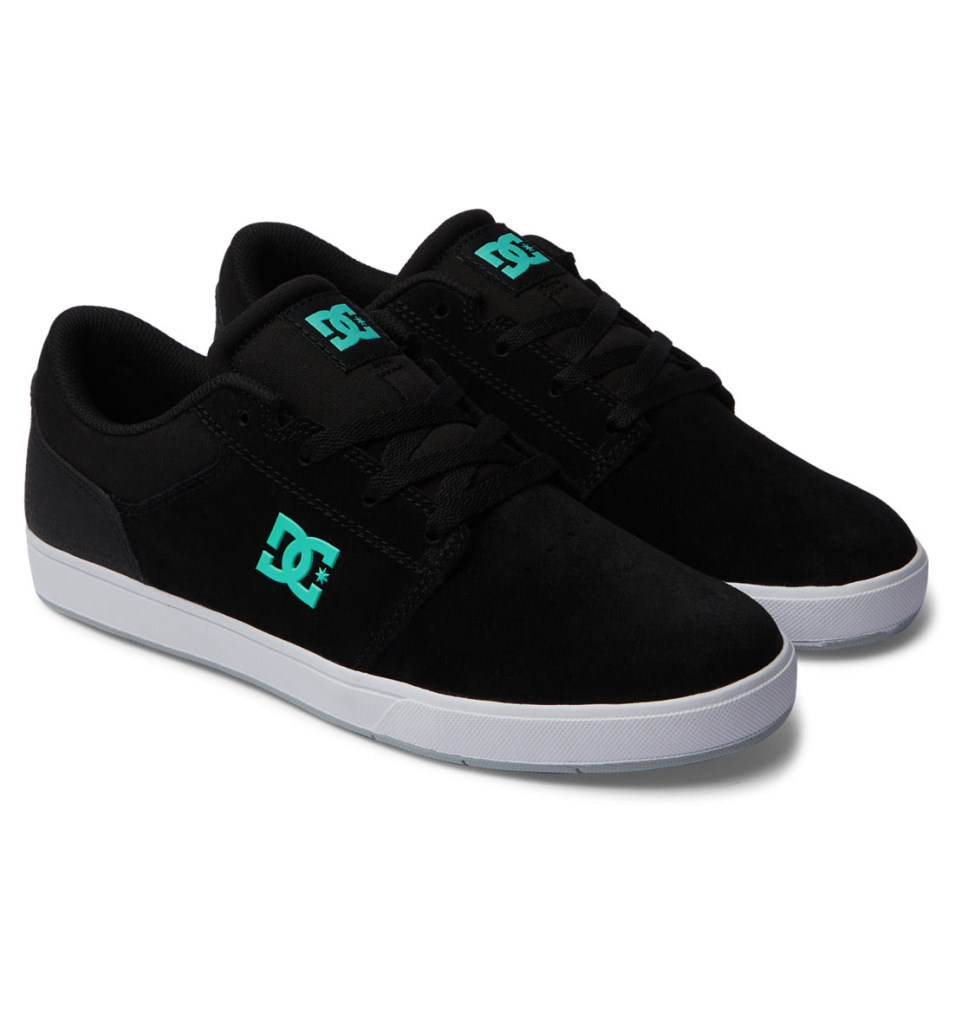 Basket DC Shoes France Crisis 2 Noir Vert Homme | SZR-6179844