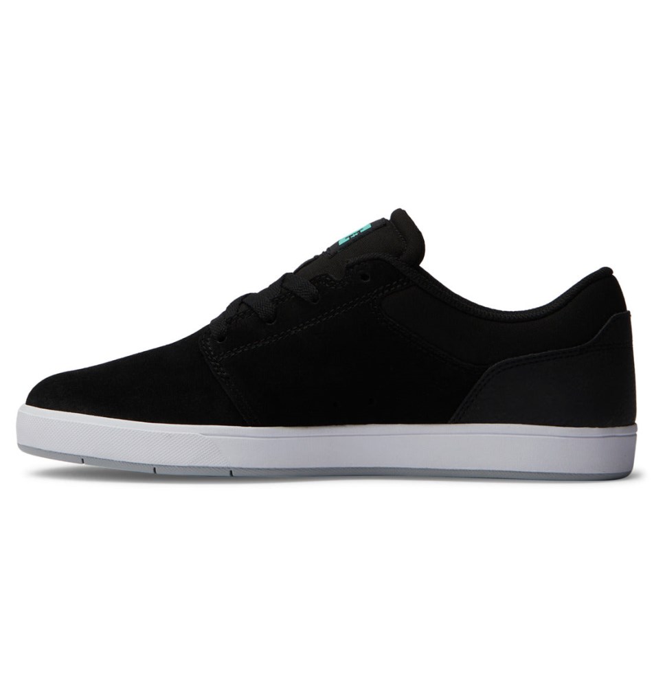 Basket DC Shoes France Crisis 2 Noir Vert Homme | SZR-6179844