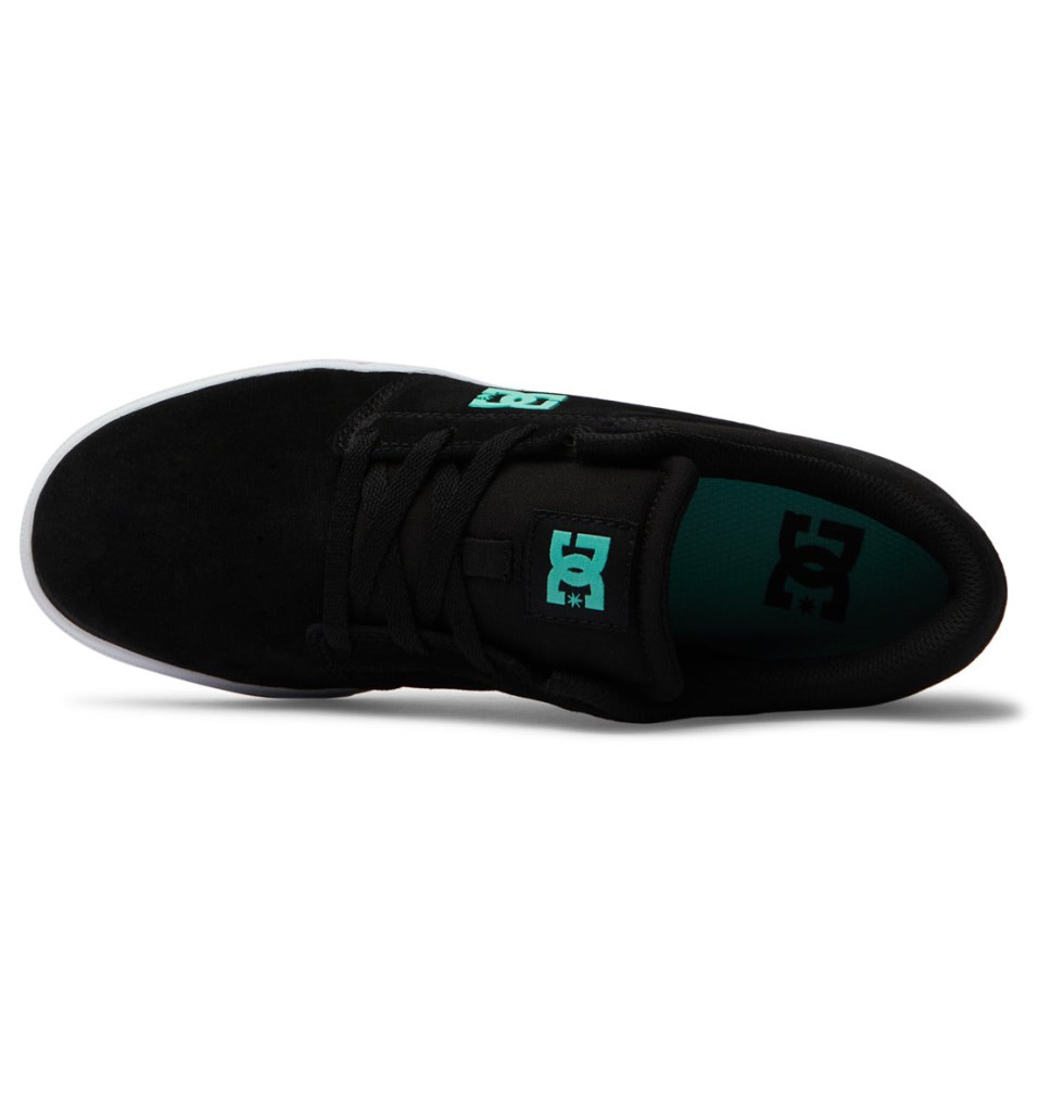 Basket DC Shoes France Crisis 2 Noir Vert Homme | SZR-6179844