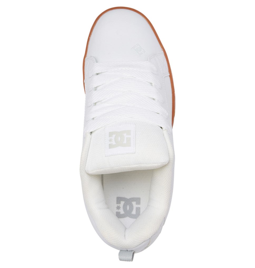 Basket DC Shoes France Court Graffik Blanche Homme | MFU-8638947