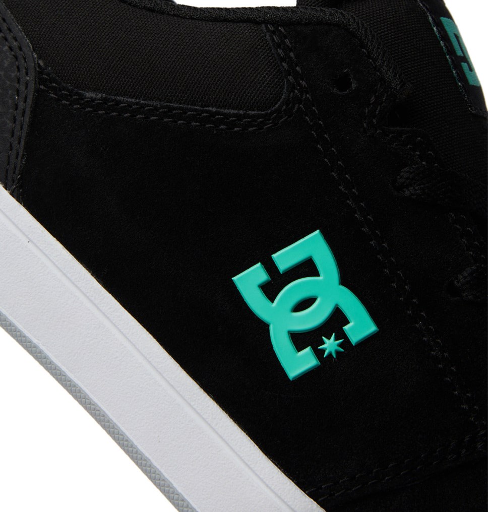 Basket DC Shoes France Crisis 2 Noir Vert Homme | SZR-6179844