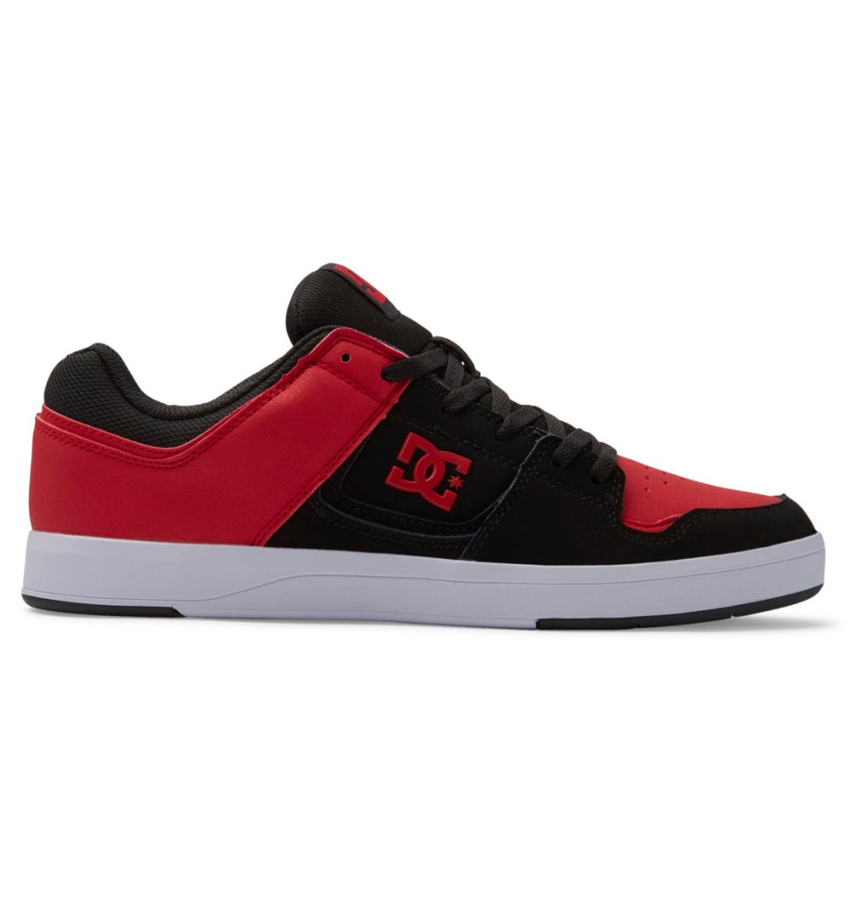 Basket DC Shoes France Cure Noir Rouge Noir Homme | EUR-7402116