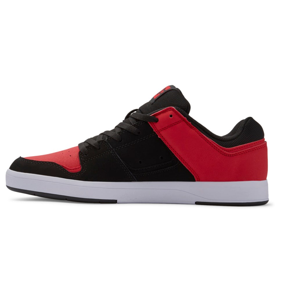 Basket DC Shoes France Cure Noir Rouge Noir Homme | EUR-7402116