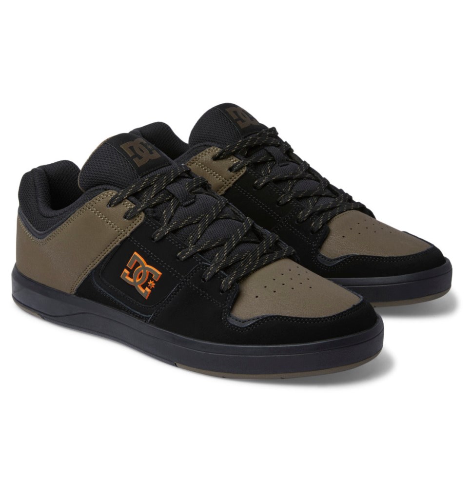 Basket DC Shoes France Cure Noir Vert Olive Homme | HKH-3251563