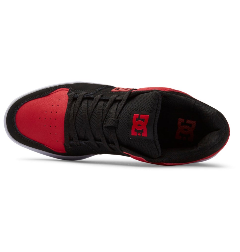 Basket DC Shoes France Cure Noir Rouge Noir Homme | EUR-7402116