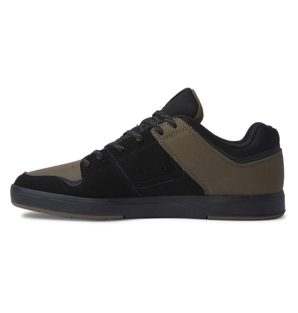 Basket DC Shoes France Cure Noir Vert Olive Homme | HKH-3251563