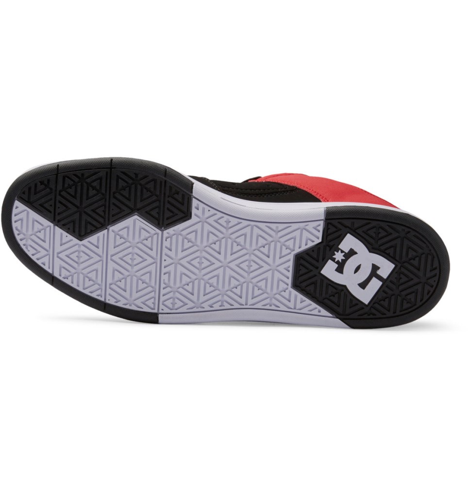 Basket DC Shoes France Cure Noir Rouge Noir Homme | EUR-7402116