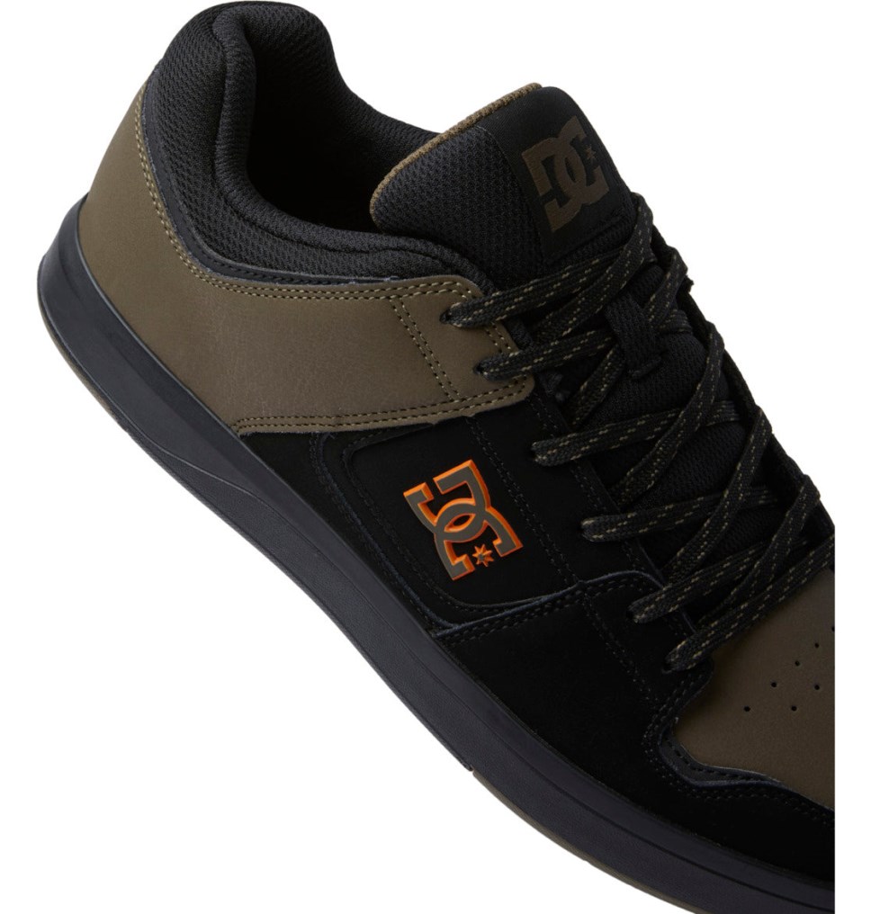 Basket DC Shoes France Cure Noir Vert Olive Homme | HKH-3251563