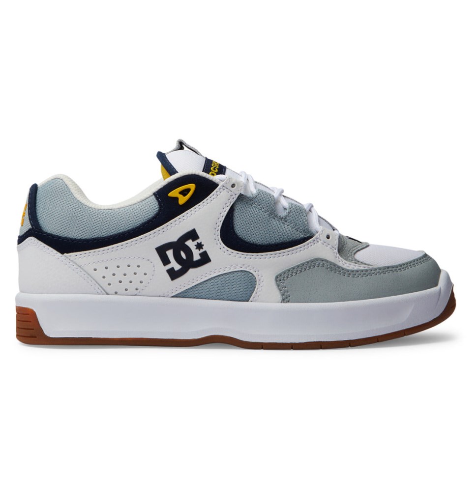 Basket DC Shoes France Kalynx Zero Blanche Grise Homme | VUJ-9801450