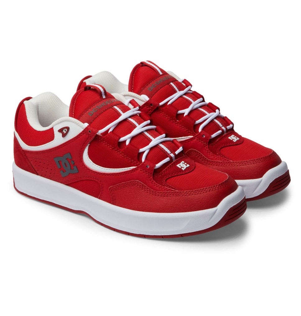 Basket DC Shoes France Kalynx Zero Rouge Blanche Homme | NNP-7423727