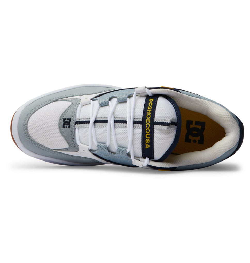 Basket DC Shoes France Kalynx Zero Blanche Grise Homme | VUJ-9801450