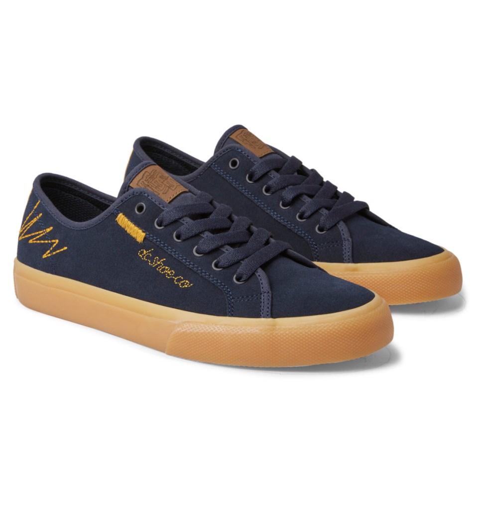 Basket DC Shoes France Limited Edition Manual Bleu Marine Kaki Homme | TVC-5242188