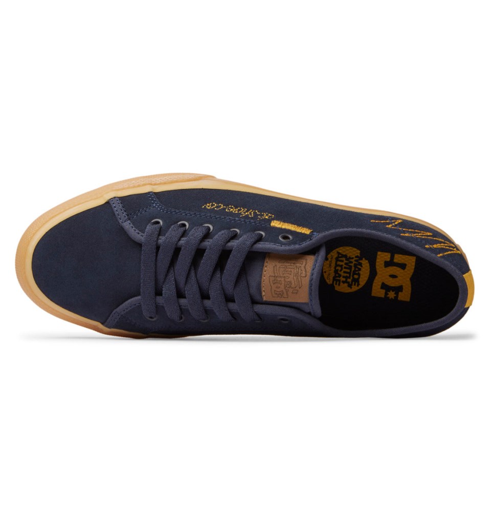 Basket DC Shoes France Limited Edition Manual Bleu Marine Kaki Homme | TVC-5242188