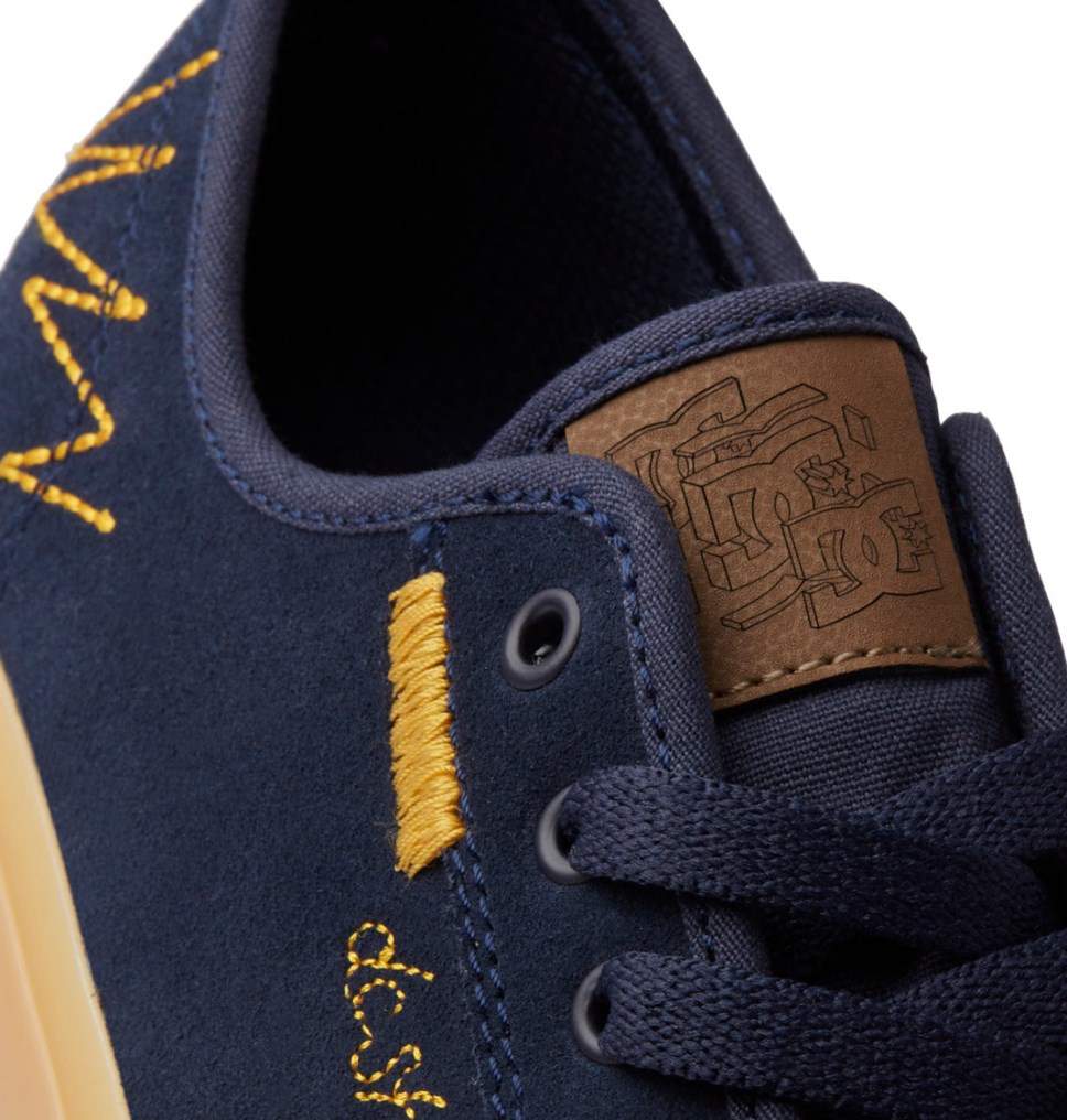 Basket DC Shoes France Limited Edition Manual Bleu Marine Kaki Homme | TVC-5242188