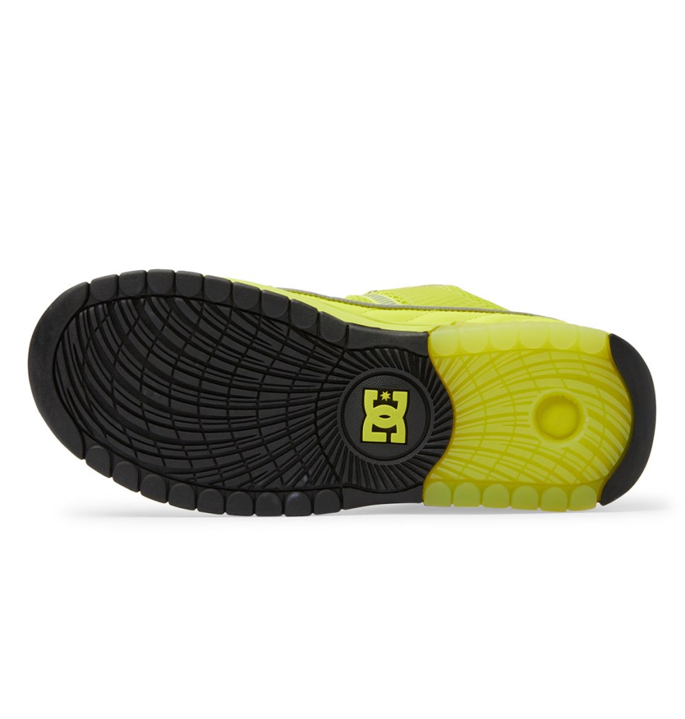 Chaussure Skate DC Shoes France Lucien Vert Jaune Homme | BBN-8980686