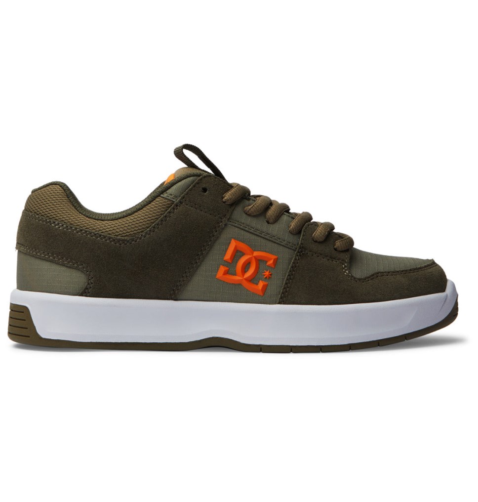 Basket DC Shoes France Lynx Zero Vert Olive Homme | ZUY-0071621