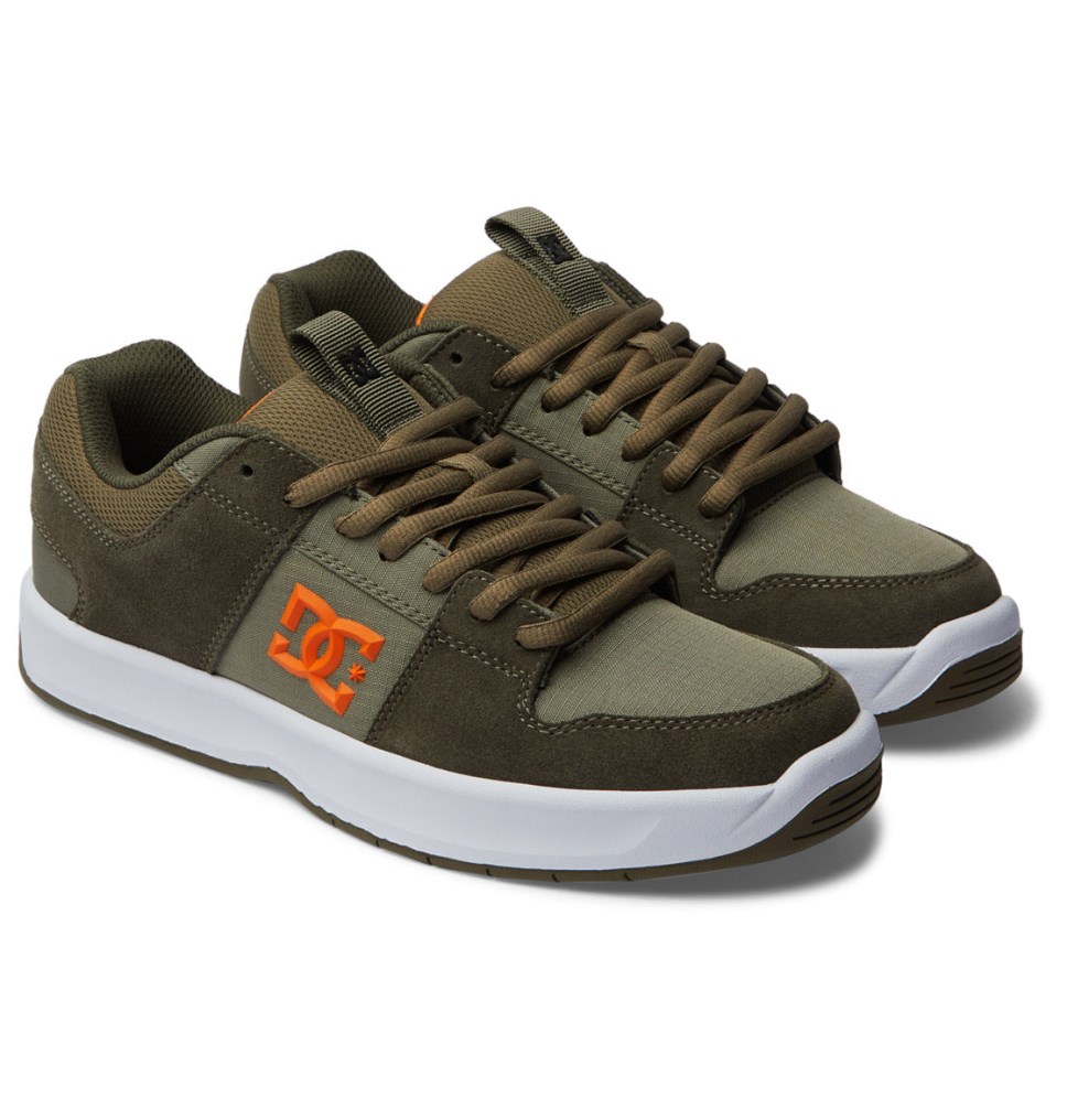 Basket DC Shoes France Lynx Zero Vert Olive Homme | ZUY-0071621