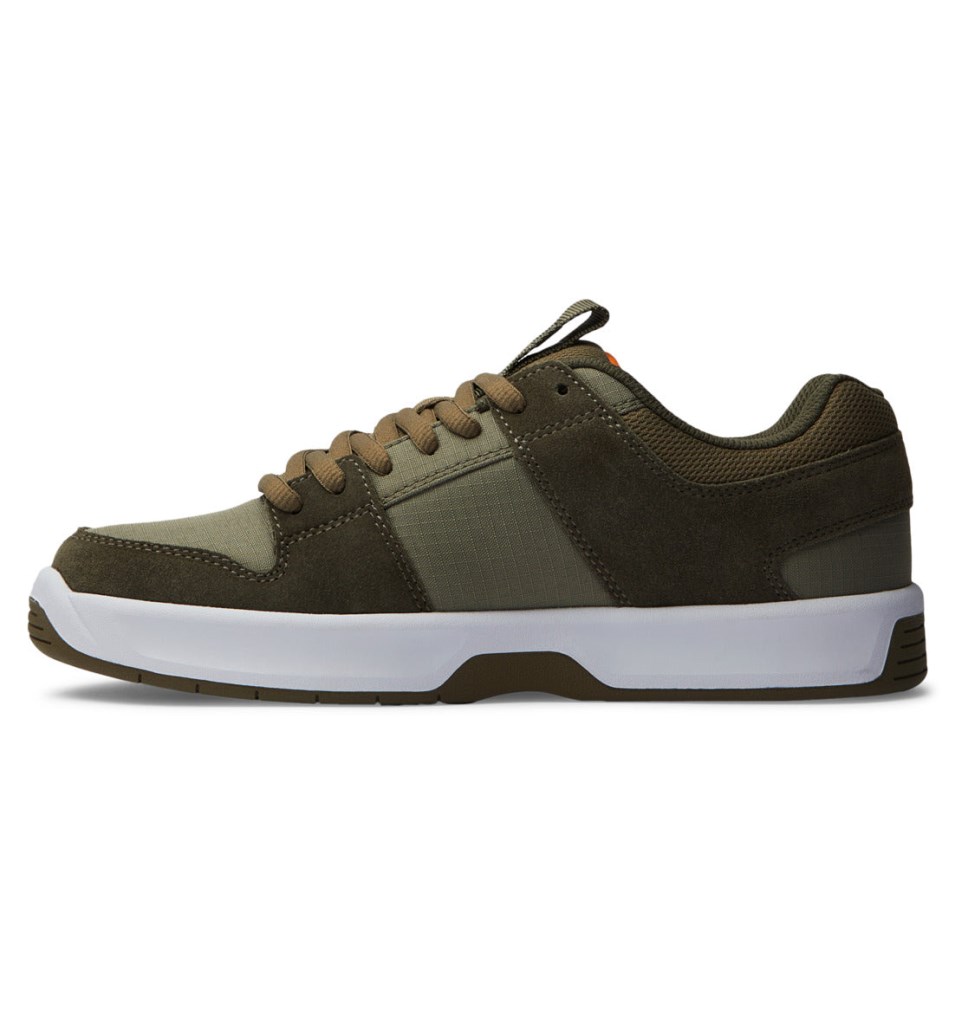 Basket DC Shoes France Lynx Zero Vert Olive Homme | ZUY-0071621