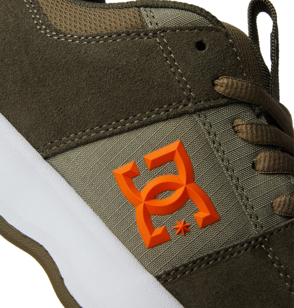 Basket DC Shoes France Lynx Zero Vert Olive Homme | ZUY-0071621