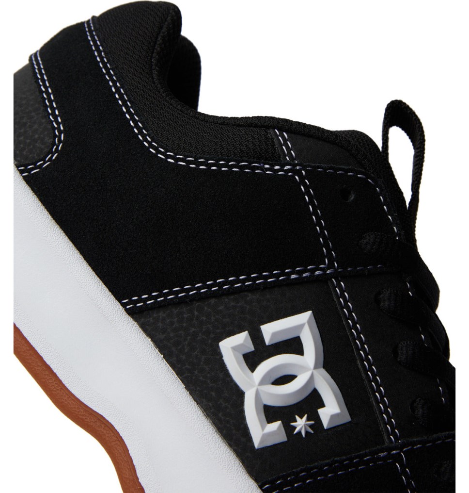 Basket DC Shoes France Lynx Zero Noir Blanche Homme | NUS-5344454