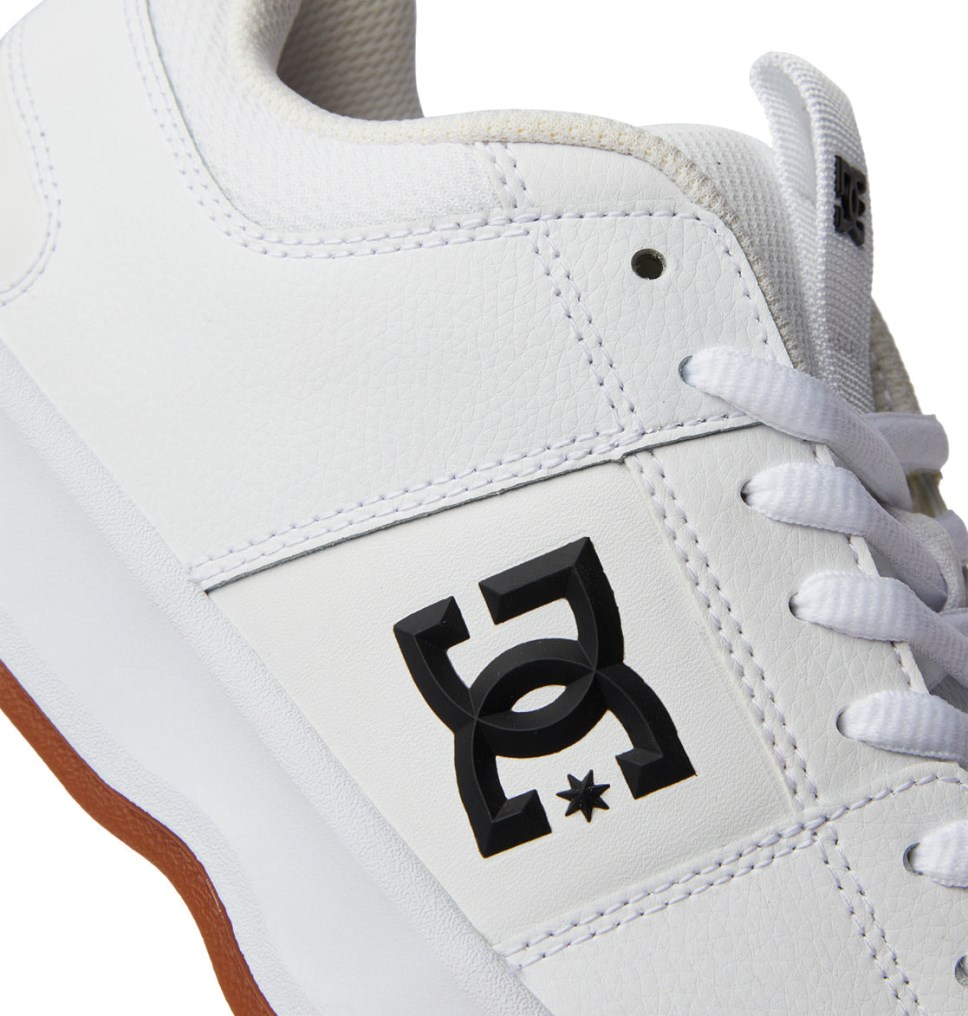 Basket DC Shoes France Lynx Zero Blanche Homme | LHY-7439092