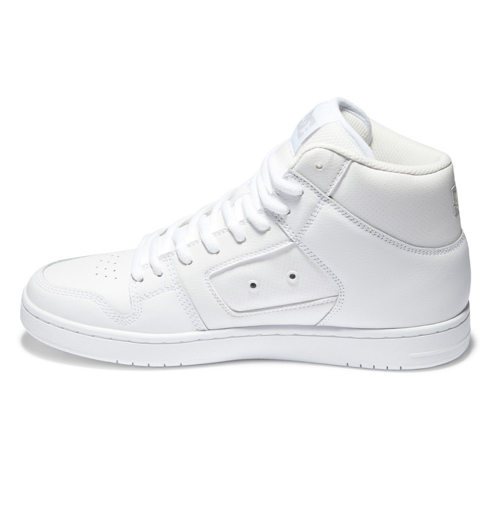 Basket DC Shoes France Manteca 4 HI Blanche Homme | BDD-6136771