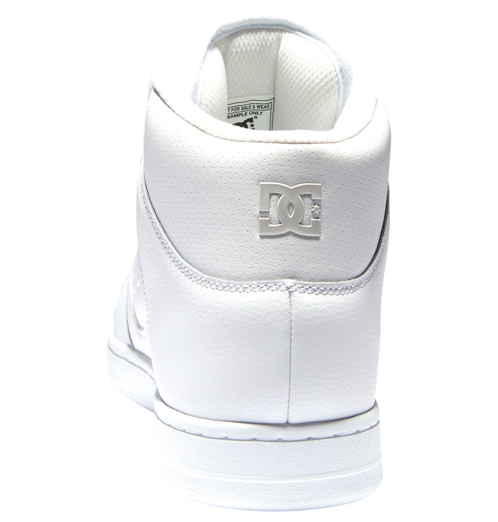 Basket DC Shoes France Manteca 4 HI Blanche Homme | BDD-6136771