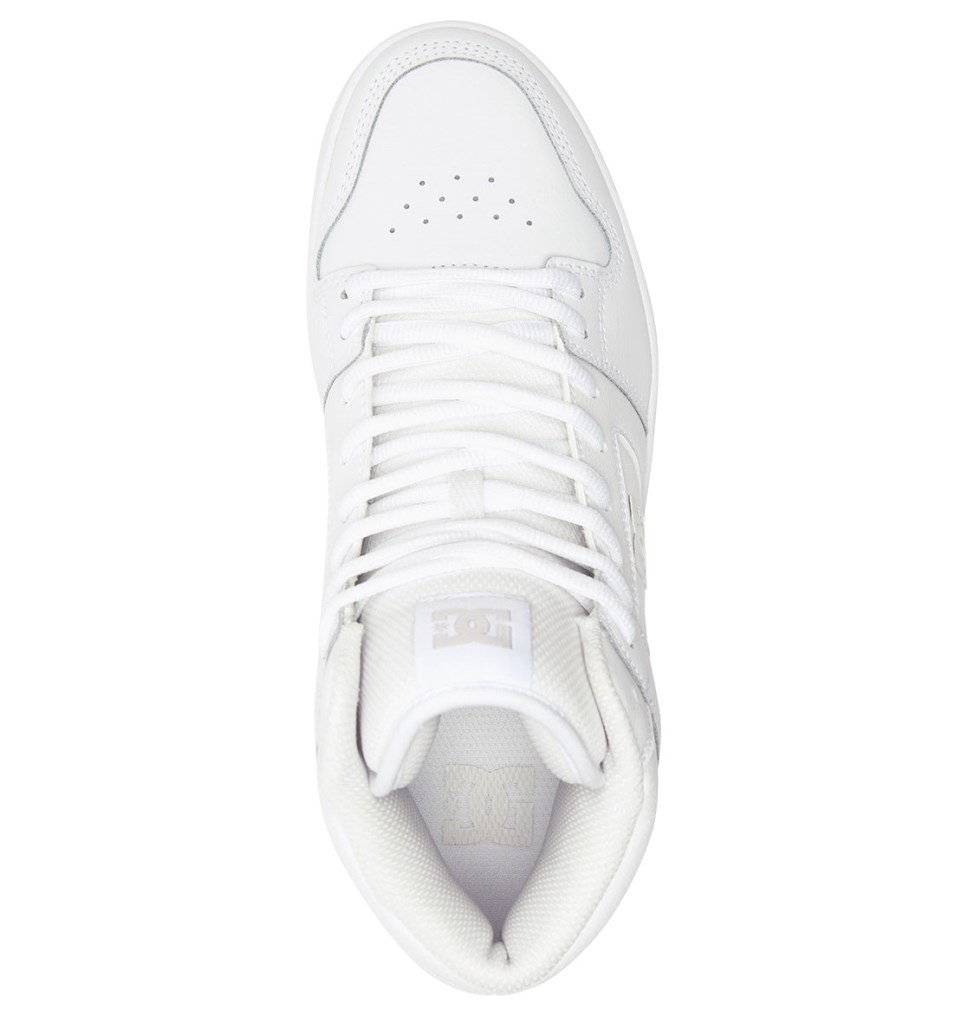 Basket DC Shoes France Manteca 4 HI Blanche Homme | BDD-6136771