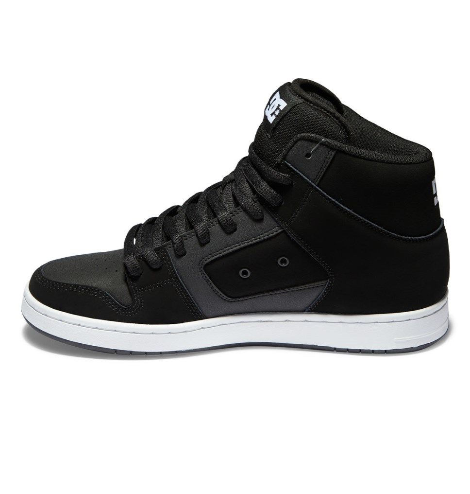 Basket DC Shoes France Manteca 4 HI Noir Blanche Homme | UCL-9776016