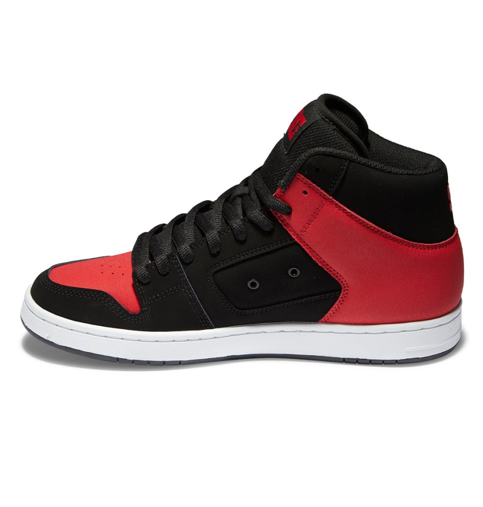 Basket DC Shoes France Manteca 4 HI Noir Rouge Homme | HXF-9210858