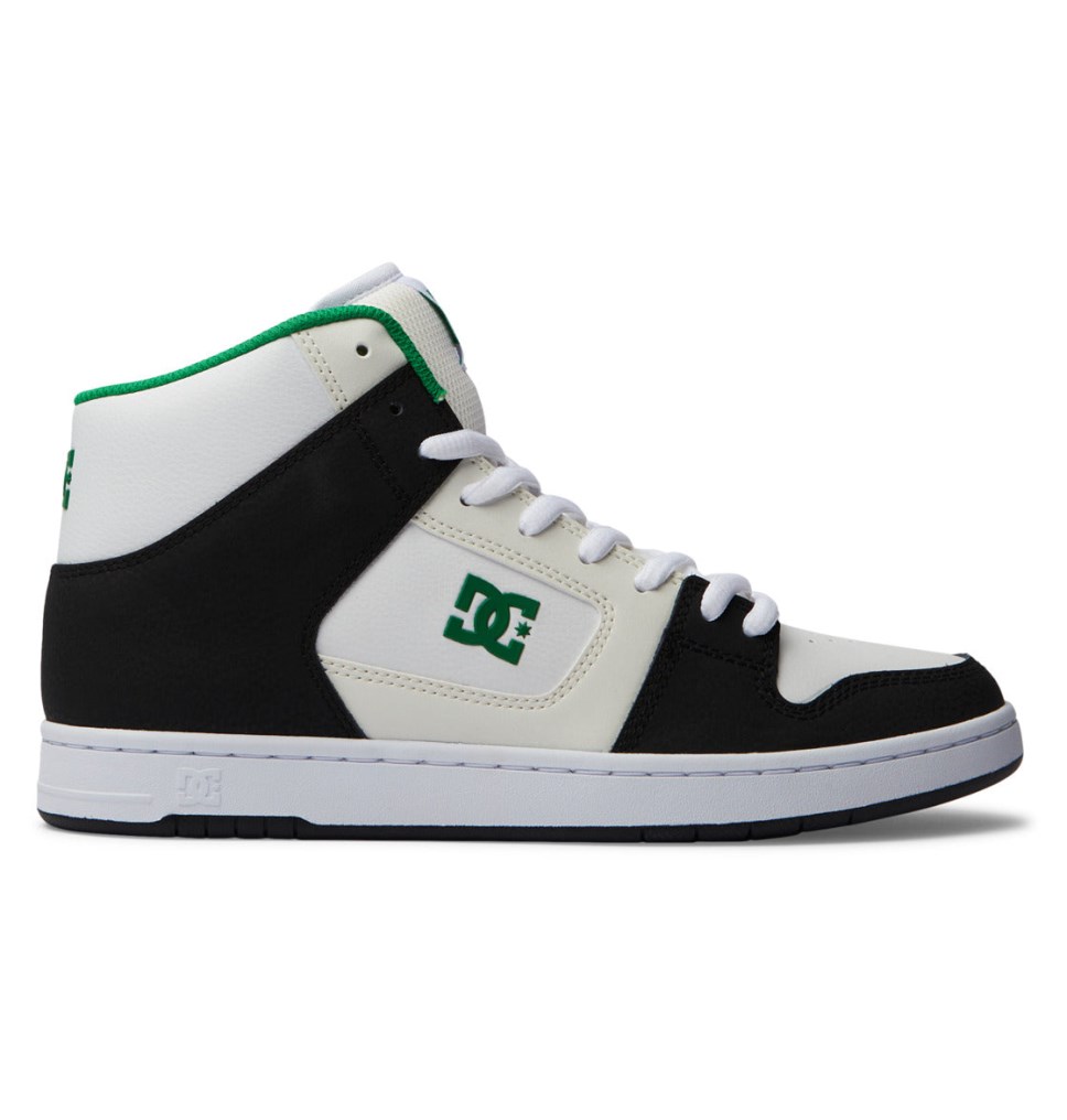 Basket DC Shoes France Manteca 4 HI Noir Blanche Vert Homme | NRH-5418686