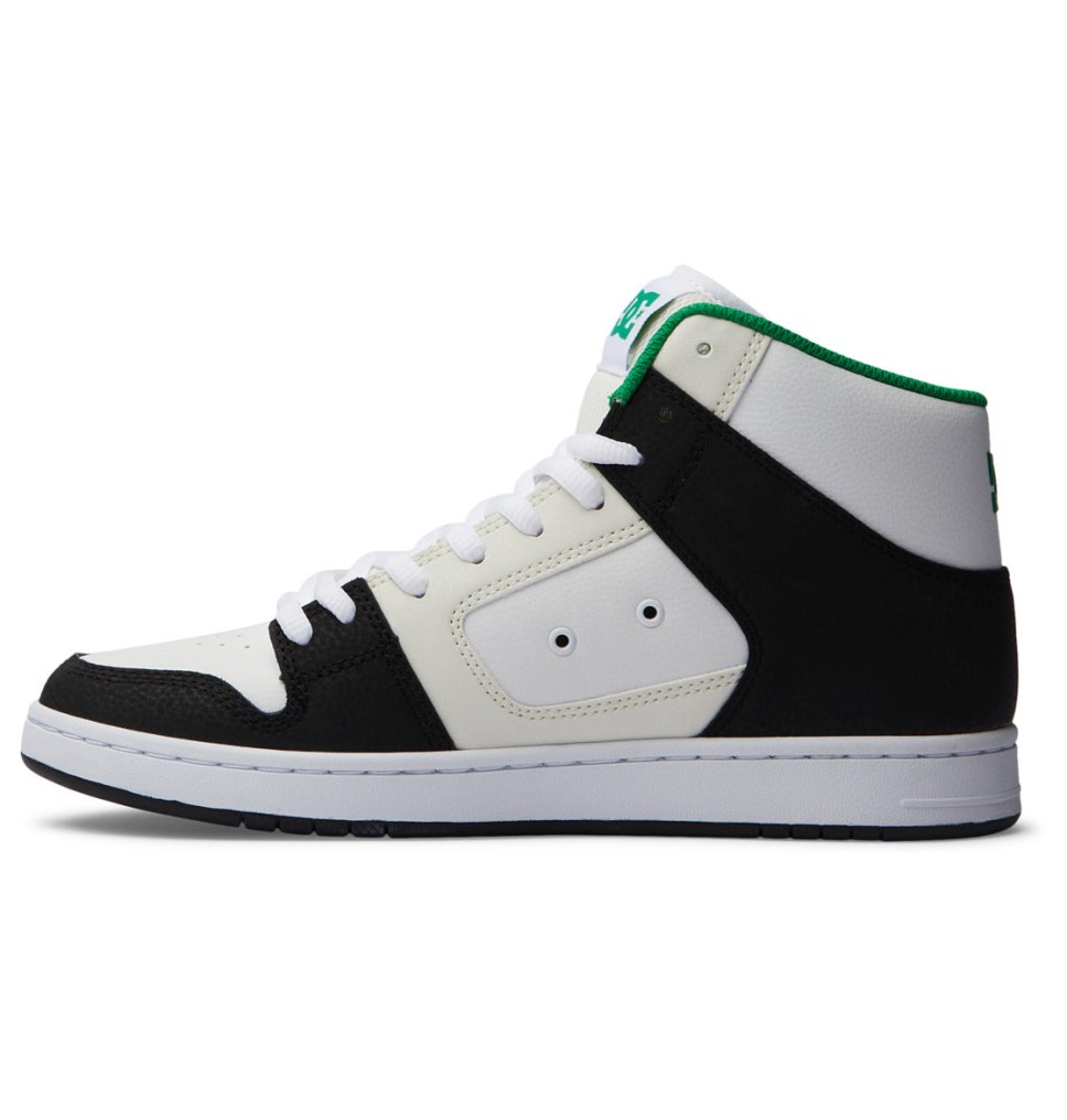 Basket DC Shoes France Manteca 4 HI Noir Blanche Vert Homme | NRH-5418686