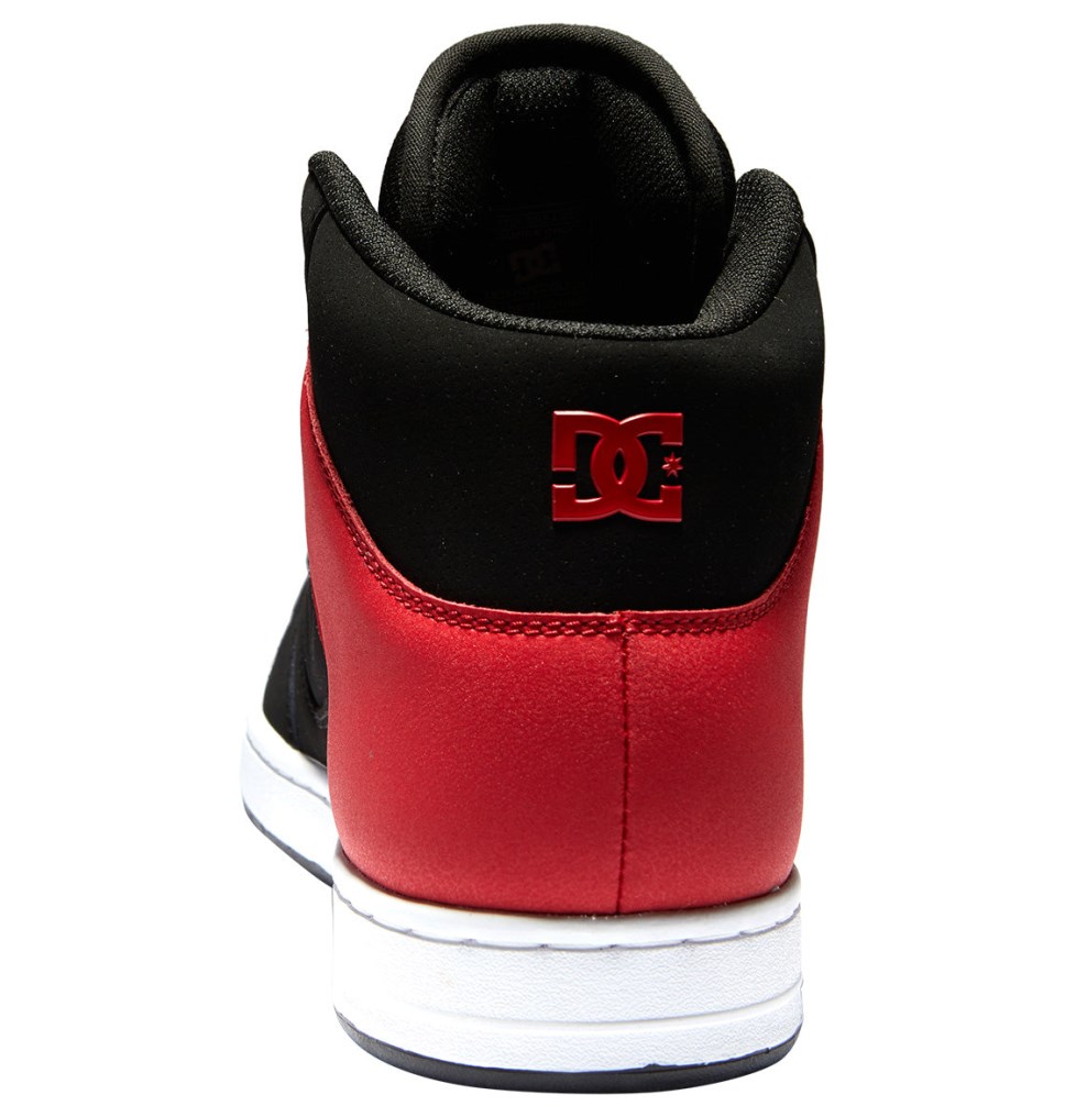 Basket DC Shoes France Manteca 4 HI Noir Rouge Homme | HXF-9210858