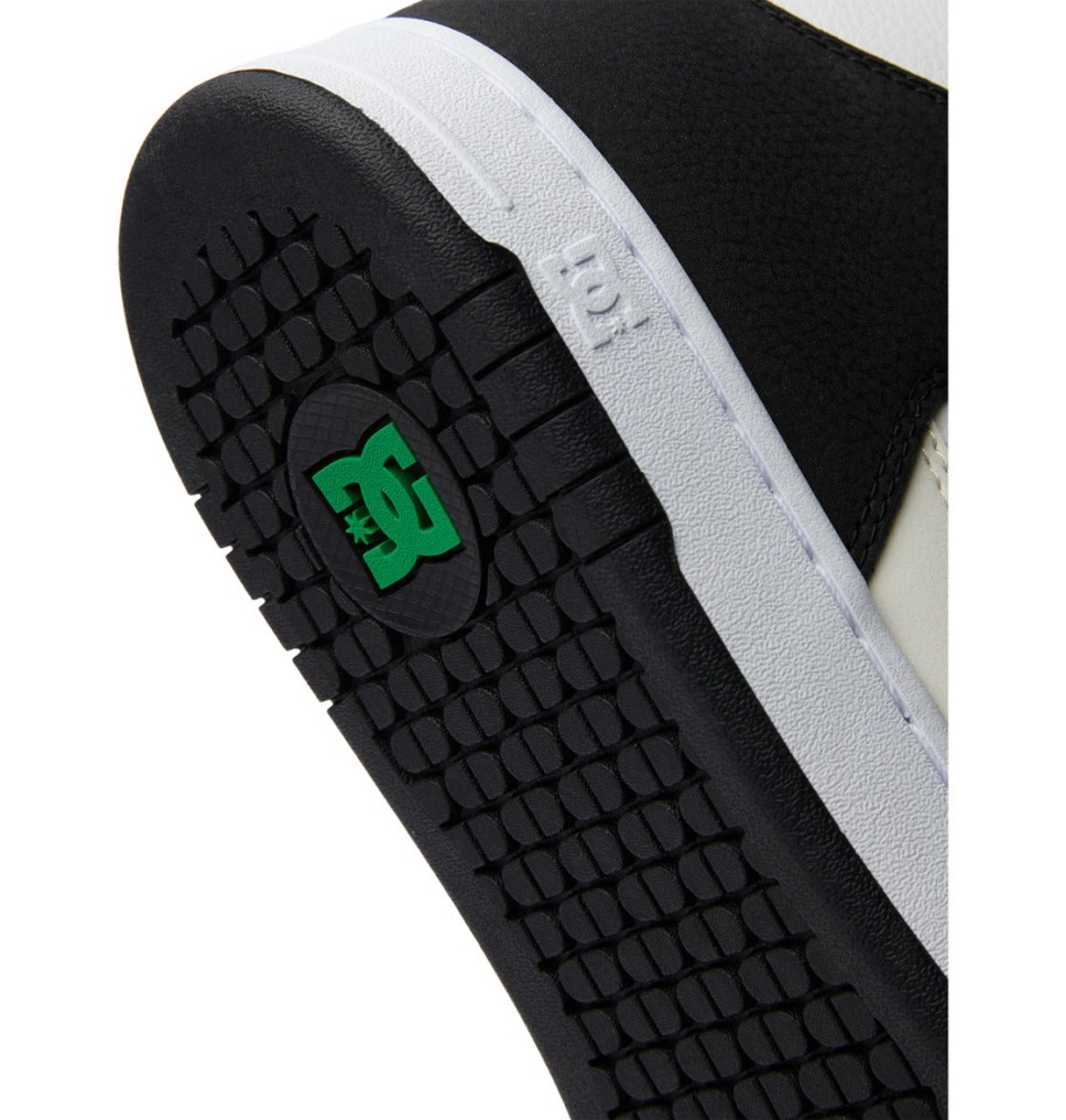 Basket DC Shoes France Manteca 4 HI Noir Blanche Vert Homme | NRH-5418686