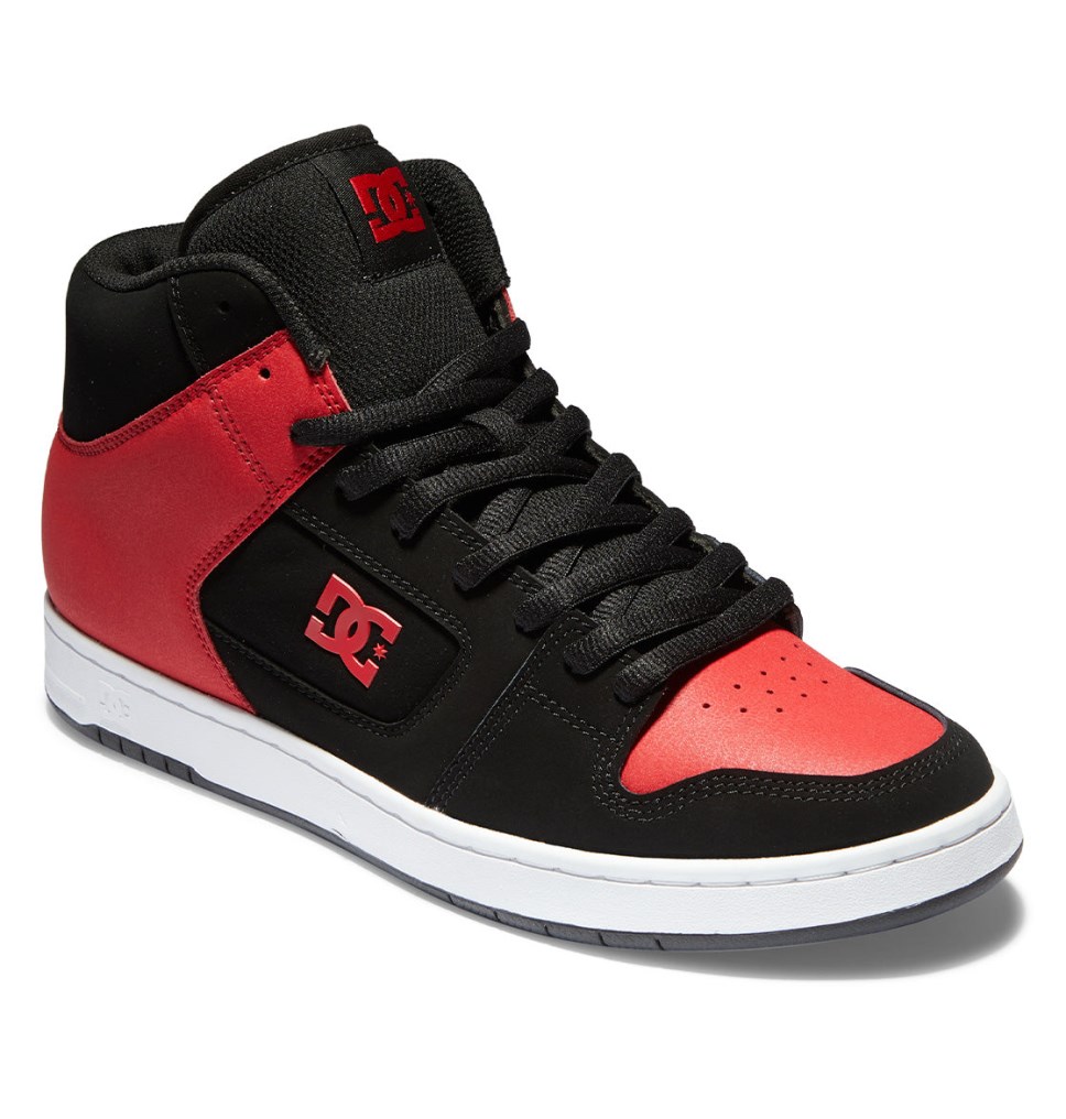 Basket DC Shoes France Manteca 4 HI Noir Rouge Homme | HXF-9210858