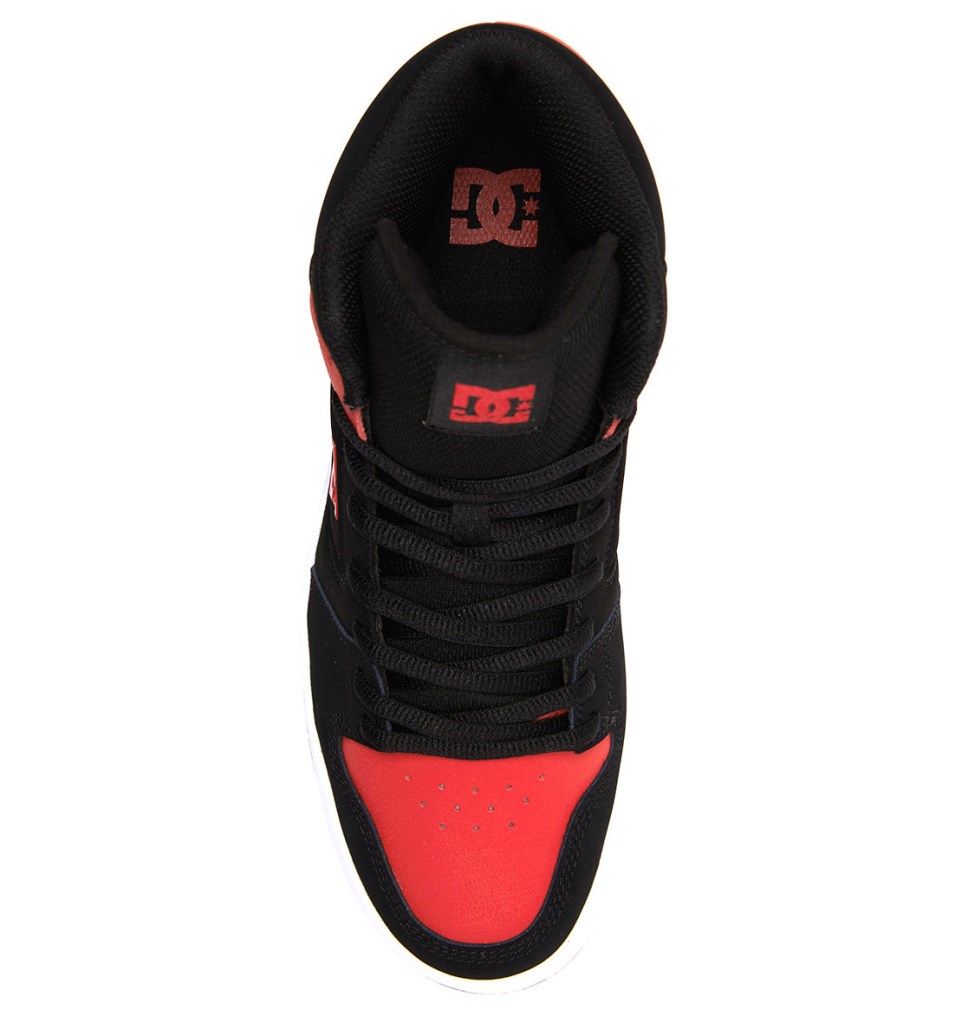 Basket DC Shoes France Manteca 4 HI Noir Rouge Homme | HXF-9210858