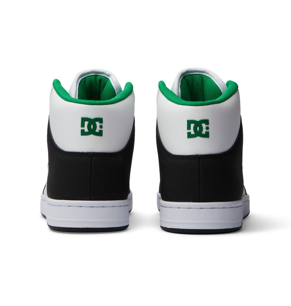 Basket DC Shoes France Manteca 4 HI Noir Blanche Vert Homme | NRH-5418686