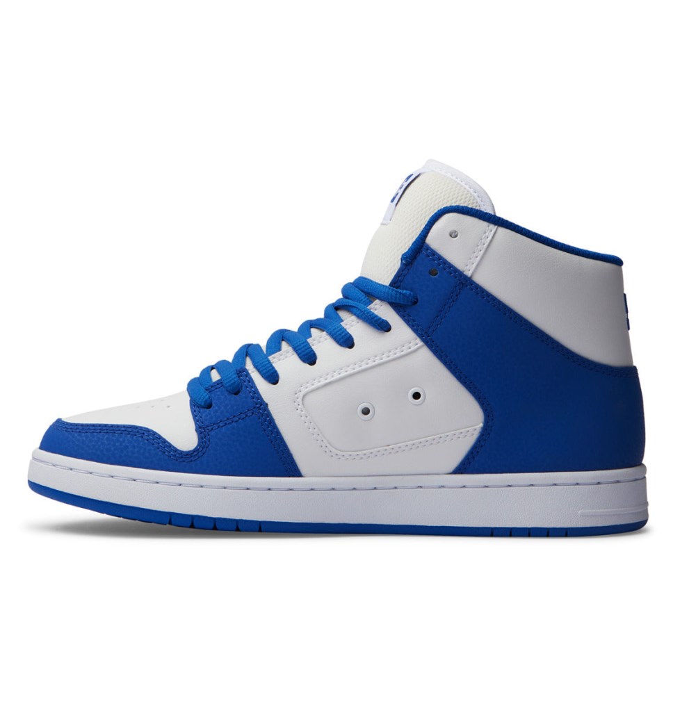 Basket DC Shoes France Manteca 4 HI Bleu Blanche Homme | VOX-5209671