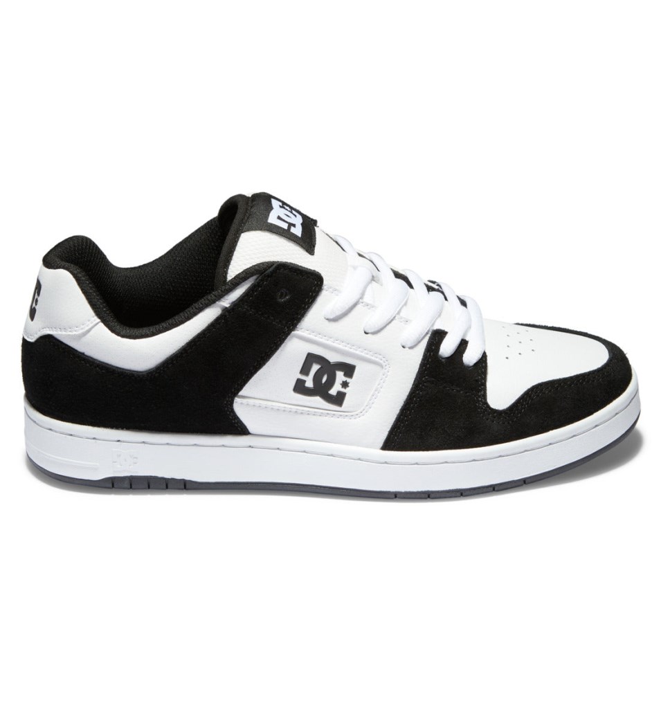 Basket DC Shoes France Manteca 4 Blanche Noir Homme | PVV-5909510