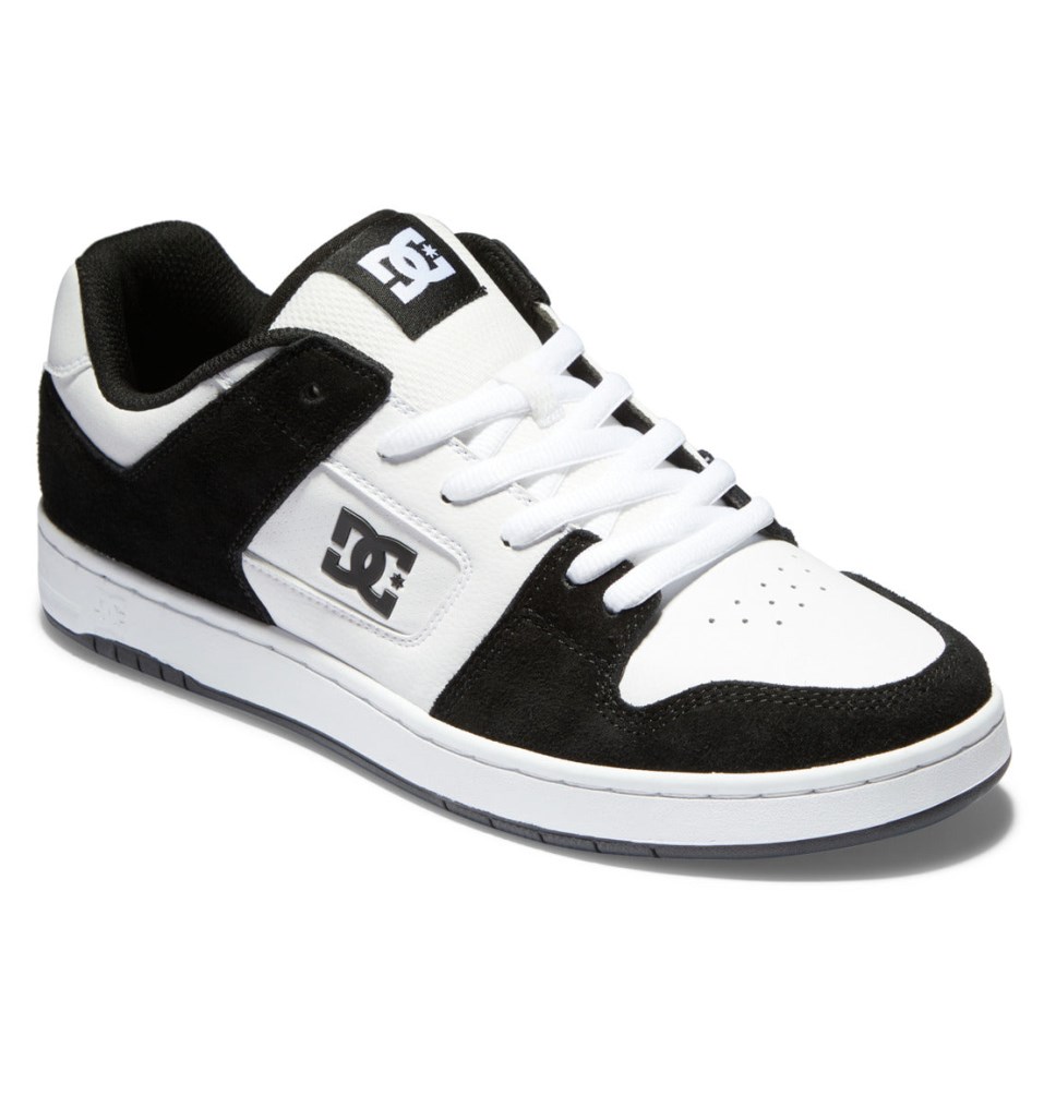 Basket DC Shoes France Manteca 4 Blanche Noir Homme | PVV-5909510