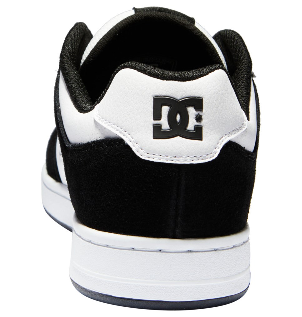 Basket DC Shoes France Manteca 4 Blanche Noir Homme | PVV-5909510