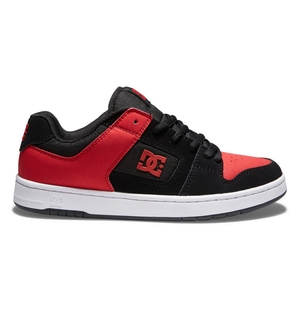 Basket DC Shoes France Manteca 4 Noir Rouge Homme | WGE-8146880